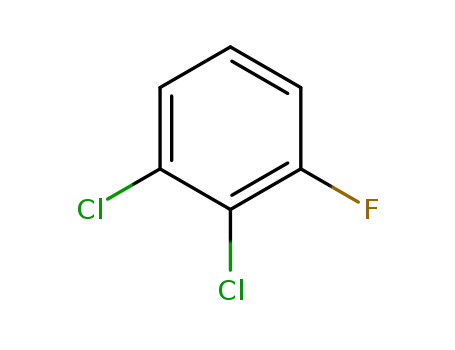 Molecular Structure of 36556-50-0 (2,3-Dichlorofluorobenzene)