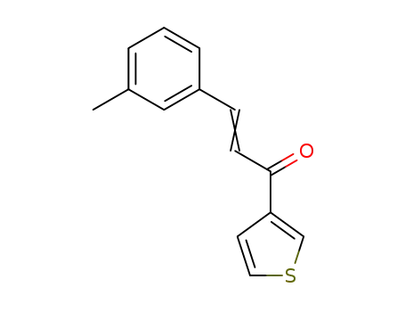 1-(thiophen-3-yl)-3-m-tolylprop-2-en-1-one