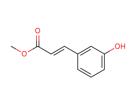 trans-3-(3-hydroxyphenyl)acrylic acid methyl ester