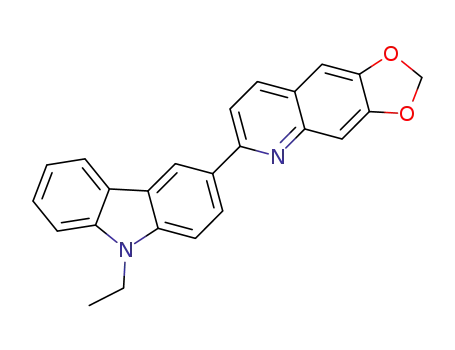 9-ethyl-3-(6,7-methylenedioxyquinolin-2-yl)-9H-carbazole