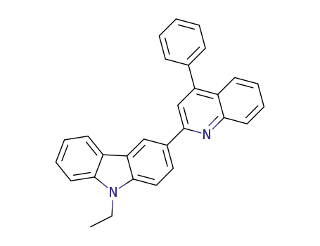 9-ethyl-3-(4-phenylquinolin-2-yl)-9H-carbazole