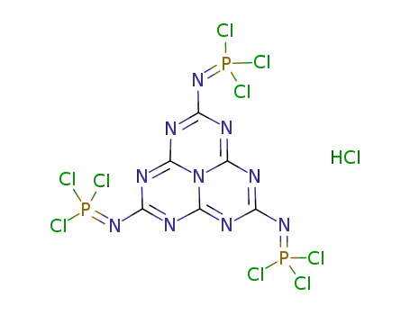 2,5,8-tris(trichlorophosphinimino)-s-heptazine hydrochloride
