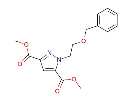 3,5-dimethyl 1-[2-(benzyloxy)ethyl]-1H-pyrazole-3,5-dicarboxylate
