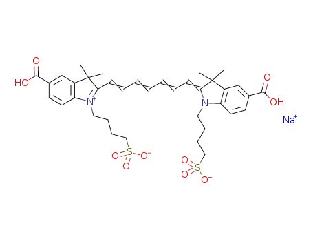 bis-1,1‘-(4-sulfobutyl)indotricarbocyanine-5,5‘-dicarboxylic acid sodium salt