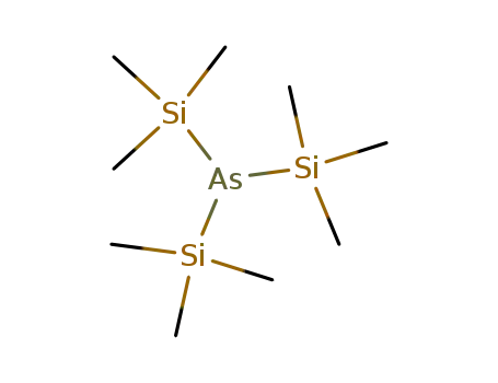 Molecular Structure of 17729-30-5 ([Tris(trimethylsilyl)]arsenide)