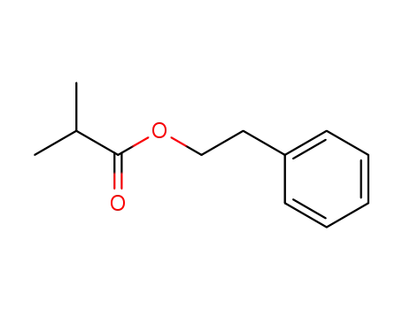 Molecular Structure of 103-48-0 (Phenethyl isobutyrate)