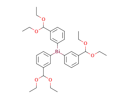 tris(3-(diethoxymethyl)phenyl)bismuthine