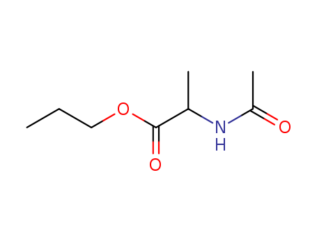 Alanine, N-acetyl-, propyl ester