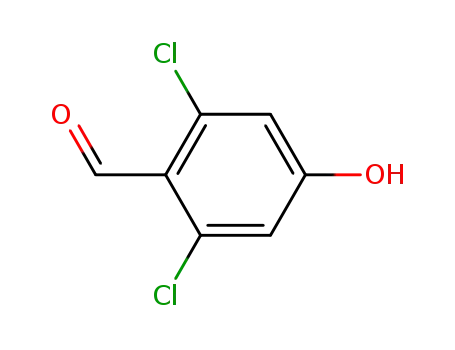 Molecular Structure of 60964-09-2 (2,6-Dichloro-4-hydroxybenzaldehyde)