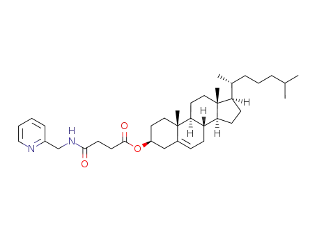 (3β)-cholest-5-en-3-yl 4-oxo-4-[(pyridin-2-ylmethyl)amino]butanoate