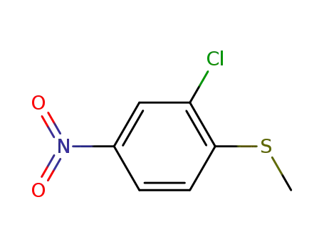 2-chloro-1-(methylsulfanyl)-4-nitrobenzene