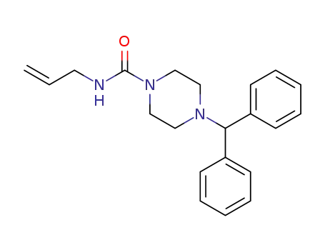 N-allyl-4-(diphenylmethyl)piperazine-1-carboxamide