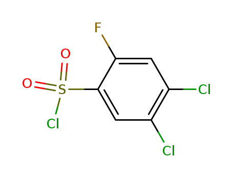 4,5-dichloro-2-fluorobenzenesulfonyl chloride