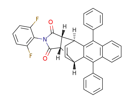 (3aR)-2-(2,6-difluorophenyl)-5,10-diphenyl-3a,4,11,11a-tetrahydro-1H-4,11-ethenonaphtho[2,3-f]isoindole-1,3(2H)-dione