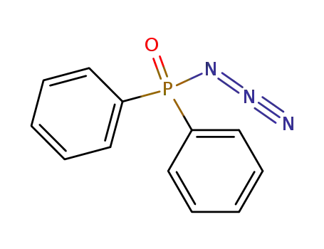 Molecular Structure of 4129-17-3 (DIPHENYLPHOSPHINYL AZIDE)