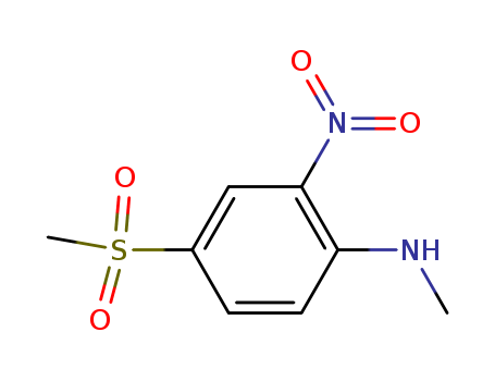 Benzenamine,N-methyl-4-(methylsulfonyl)-2-nitro-