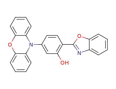 2-(benzo[d]oxazol-2-yl)-5-(10H-phenoxazin-10-yl) phenol