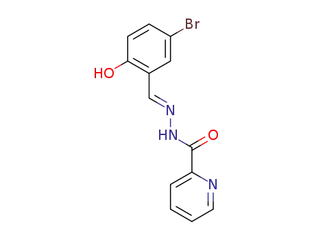 (E)-N'-(5-bromo-2-hydroxybenzylidene)picolinohydrazide