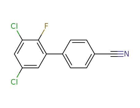 3’,5’-dichloro-2’-fluoro-[1,1’-biphenyl]-4-carbonitrile