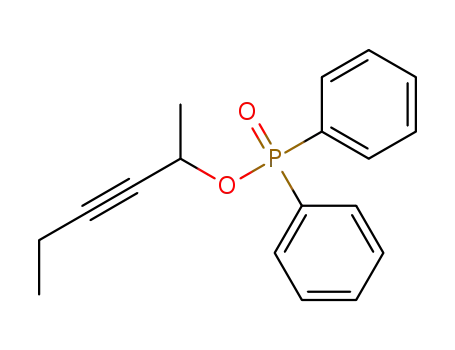hex-3-yn-2-yl diphenylphosphinate