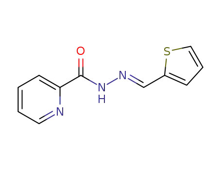 (E)-N'-(thiophen-2-ylmethylene)picolinic hydrazide