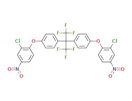 2,2-bis[4-(2-chloro-4-nitrophenoxy)phenyl]hexafluoropropane