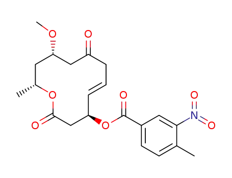 (4S,10S,12R,E)-10-methoxy-12-methyl-2,8-dioxooxacyclododec-5-en-4-yl 4-methyl-3-nitrobenzoate