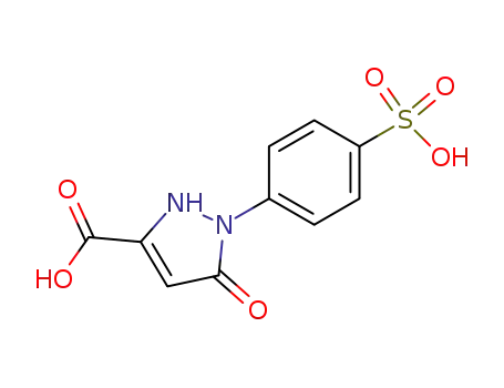 1H-Pyrazole-3-carboxylic acid, 2,5-dihydro-5-oxo-1-(4-sulfophenyl)-