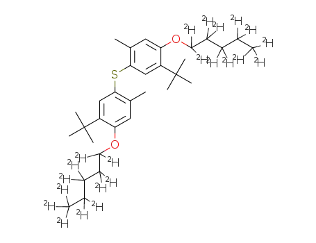 bis(5-(tert-butyl)-2-methyl-4-(pentyl-d22-oxy)phenyl)sulfane