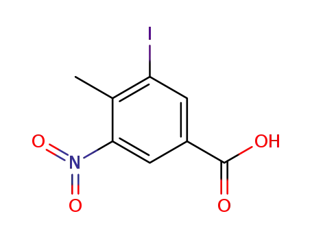 3-iodo-4-methyl-5-nitro-benzoic acid