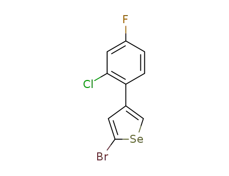 2-bromo-4-(2-chloro-4-fluorophenyl)selenophene