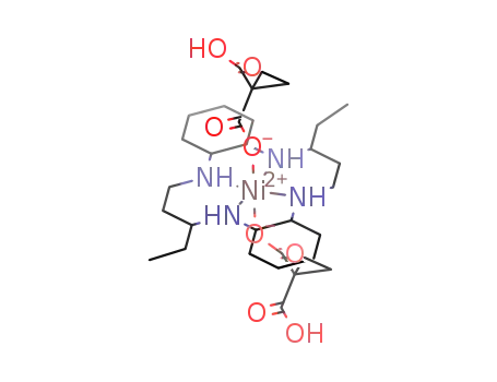 [Ni(3,14-diethyl-2,6,13,17-tetraazatricyclo[14,4,01.18,07.12]docosane)(cyclopropanedicarboxylic acid)2]