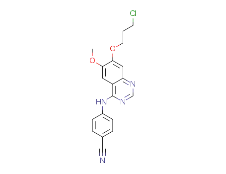 4-((7-(3-chloropropoxy)-6-methoxyquinazolin-4-yl)amino)benzonitrile