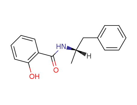 S-N-<(+)-α-benzylethyl>-o-hydroxybenzamide