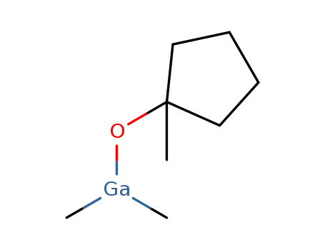 dimethylgalliym 1-methylcyclopentanoxide