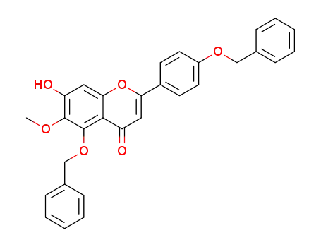 4'-benzyloxy-6-methoxy-5-benzyloxy-7-hydroxyflavone