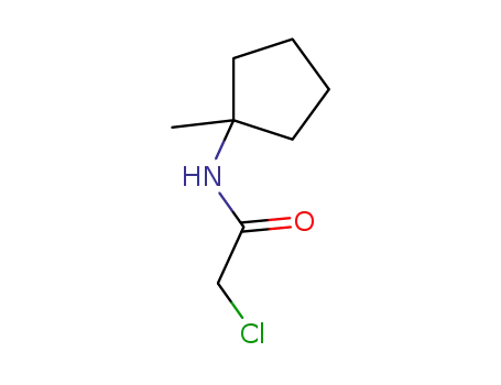 2-chloro-N-(1-methylcyclopentyl)acetamide