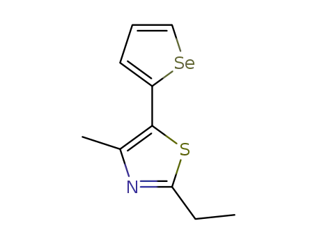 2-ethyl-4-methyl-5-(selenophen-2-yl)thiazole