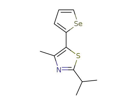 2-isopropyl-4-methyl-5-(selenophen-2-yl)thiazole
