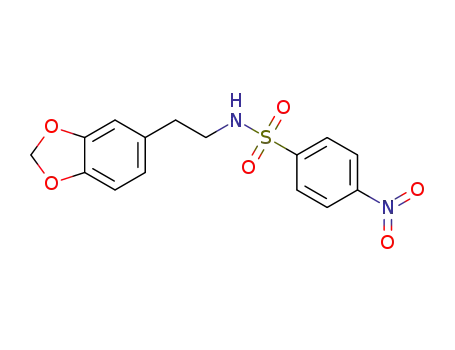N-p-nitrobenzenesulfonyl-3,4-methylenedioxyphenethylamine