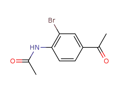 Molecular Structure of 101209-08-9 (4-Acetamido-3-bromoacetophenone)