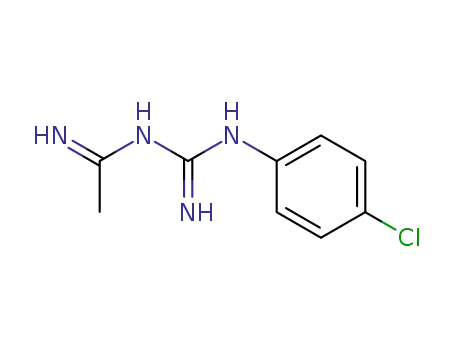 N-acetimidoyl-N'-(4-chloro-phenyl)-guanidine