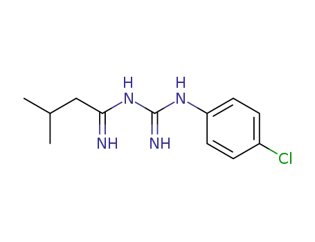 N-(4-chloro-phenyl)-N'-isovalerimidoyl-guanidine