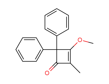 3-Methoxy-2-methyl-4,4-diphenyl-cyclobut-2-enone