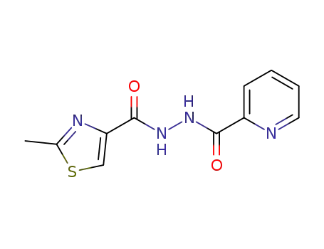 2-methyl-N′-picolinoylthiazole-4-carbohydrazide