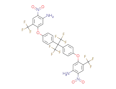 2,2-bis[4-(5-amino-4-nitro-2-trifluoromethylphenoxy)phenyl]hexafluoropropane