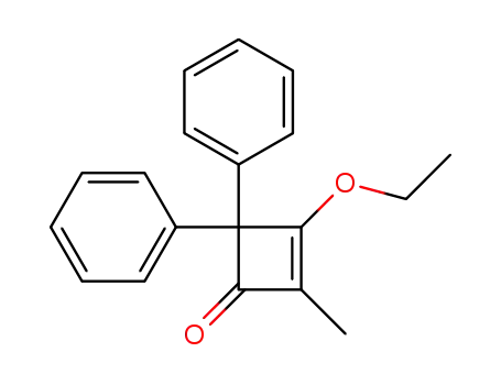 3-Ethoxy-2-methyl-4,4-diphenyl-cyclobut-2-enone