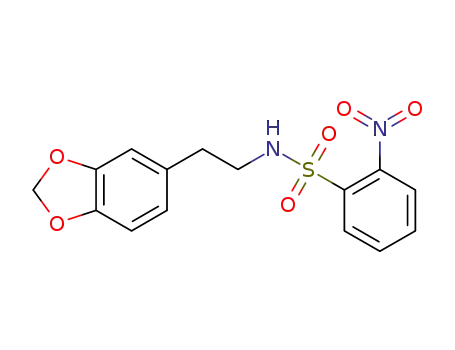 N-o-nitrobenzenesulfonyl-3,4-methylenedioxyphenethylamine