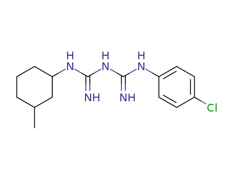 1-(4-chloro-phenyl)-5-(3-methyl-cyclohexyl)-biguanide