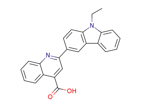 2-(9-ethyl-9H-carbazol-3-yl)quinoline-4-carboxylic acid